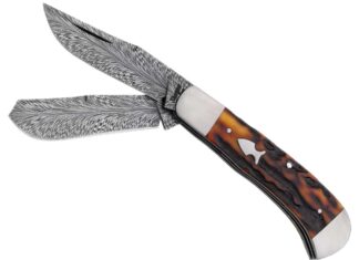 Stag Party Sharps: Antler And Stag Handled Custom Knives Shayne Carter Two-Bladed Trapper