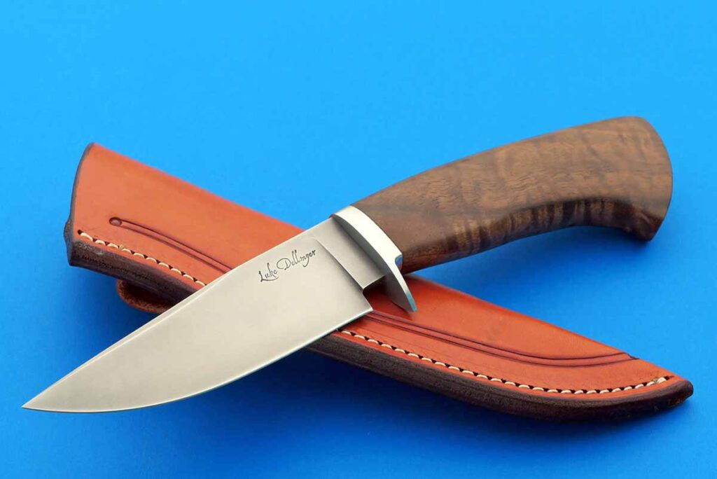 Luke Dellmyer custom hunting knife.