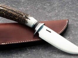 Custom Hunting Knife Malosh-Forged-Elk-Hunter