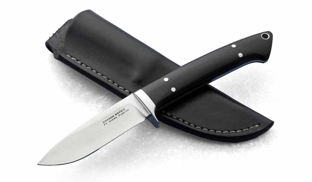 Custom Hunting Knife Romeis-Drop-Pt-Hunter