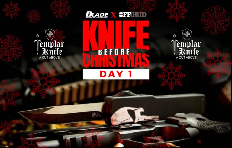 The Knife Before Christmas Giveaway by BLADE Day 1 – Templar Knife