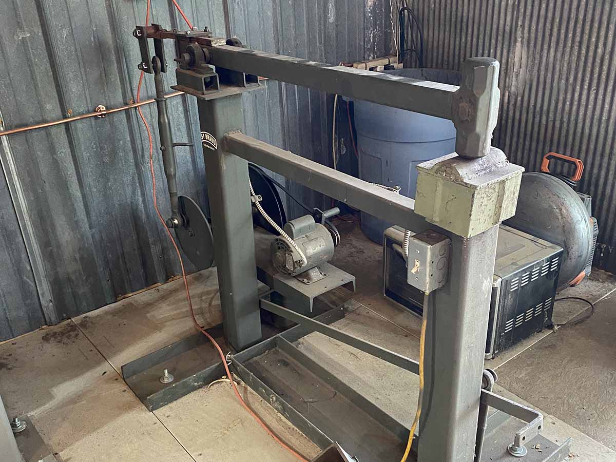 D.I.Y. Power Hammer Parts Scrapping Together Your Project BLADE Magazine