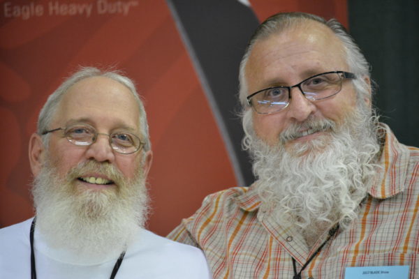 Al Mar at BLADE Show 2017 contributed mightily to the Beards at BLADE Show collection.