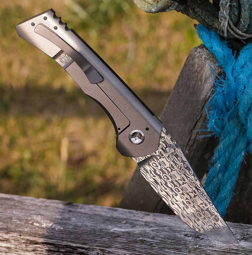 One of the latest patterns in Damasteel’s Dragon series
