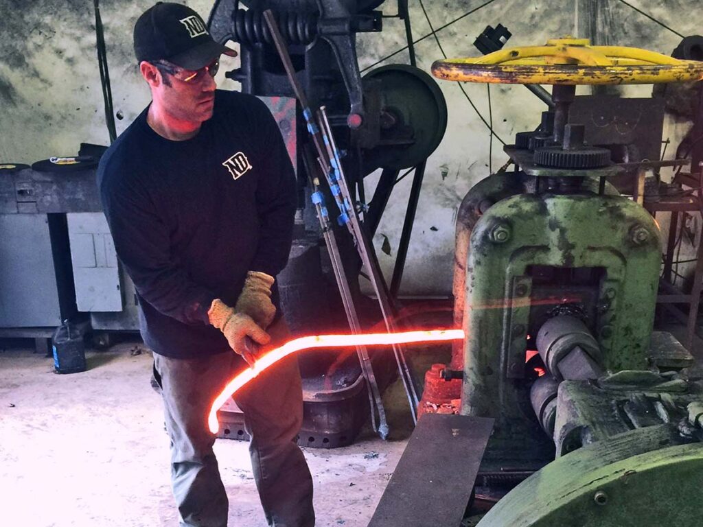 Chad Nichols stated that he expects growth in the use of mosaic damascus steels by factory knife companies in 2025.
