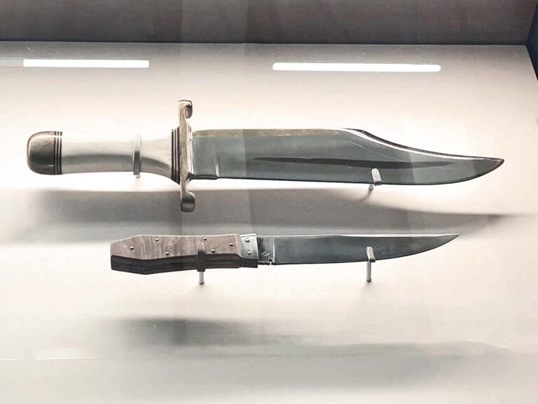 Two Generations Of Dennehy Knives Now At The Alamo