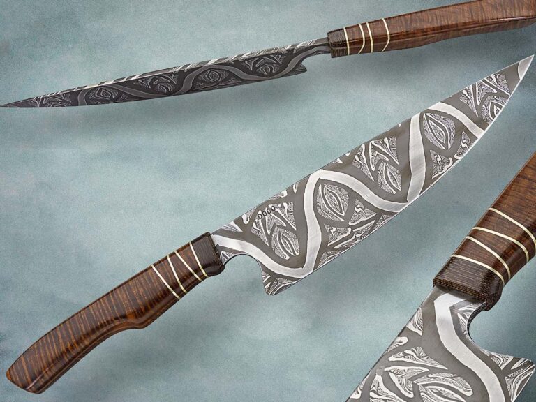 Etched In The Outback: Tony Docherty’s River Series Chef’s Knife