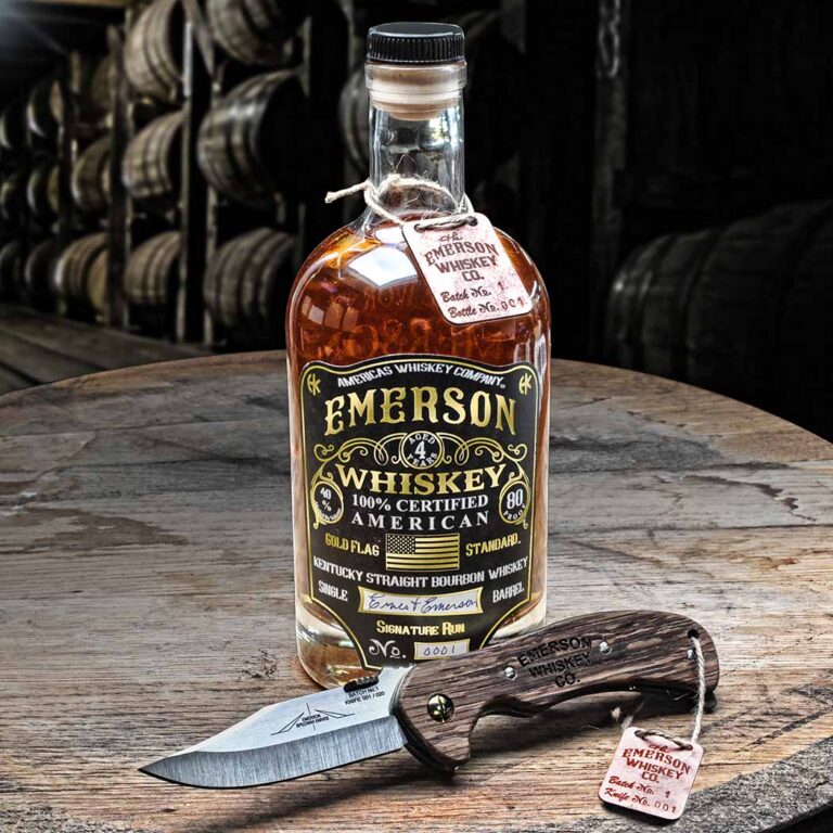 Emerson Whiskey Co.: Bowies ‘N Bourbon At BLADE Show