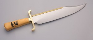 A Gil Hibben bowie knife.