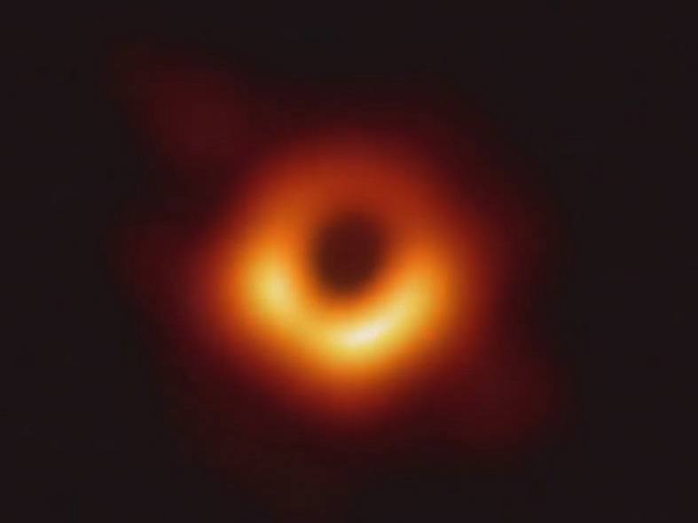 Black hole photo