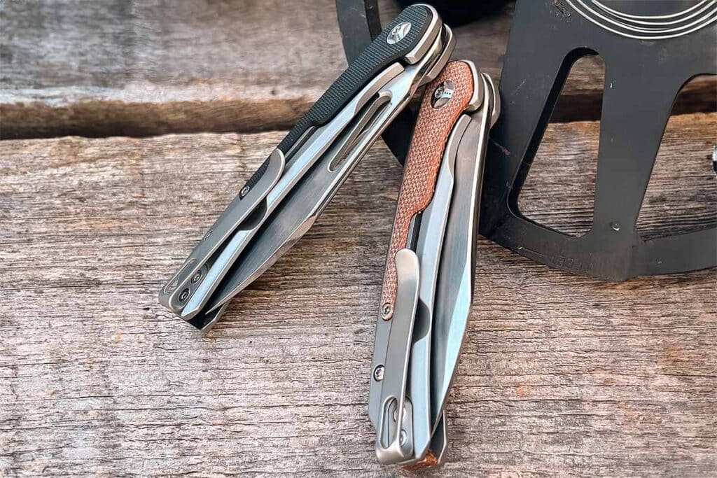 CRKT Padawan offers two choices of handle overlays