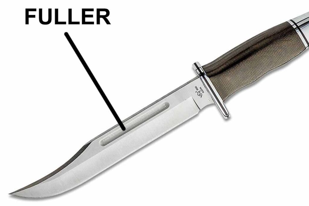 Knife fuller
