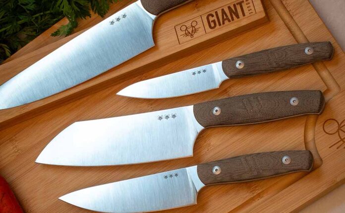 GiantMouse Kitchen Knives set