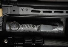 Toor/Silencer Shop Hendrix knife on a flashlight.