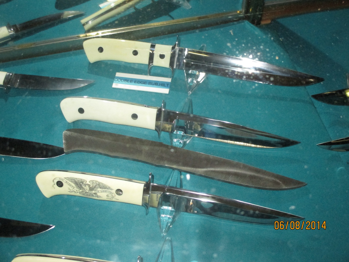 Classic elephant ivory knives are on the endangered list.
