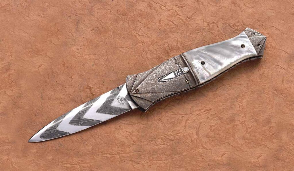 Steve Schwarzer folding dagger