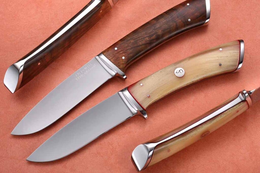 Phil Lobred credited Ted Dowell with making the first modern integral knife