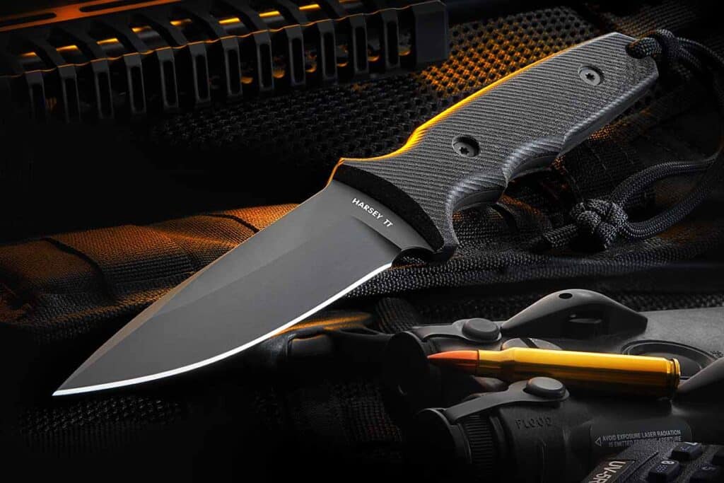 Bill Harsey has designed knives for many companies, including the Tactical Trout for Spartan Blades