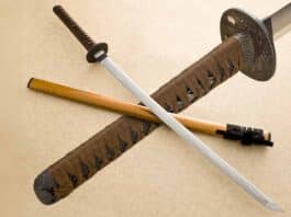 Steve Schwarzer gives the suguha a run for its money here on the blade of his katana.