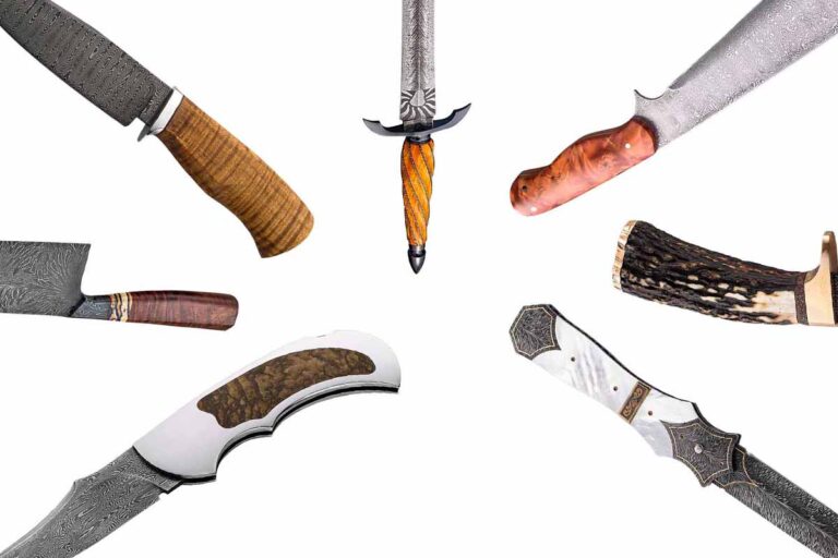 Knife Handles: Gripping Use Of Natural Materials