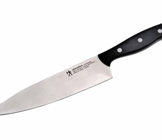 inexpensive Henckels Everpoint 8-inch chef’s knife