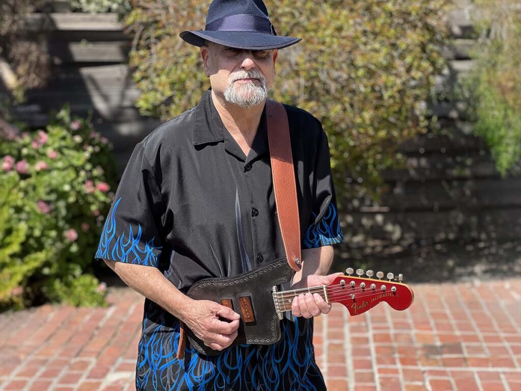 Larry Hirsch rocks his world with the DeFender. (Hirsch image)