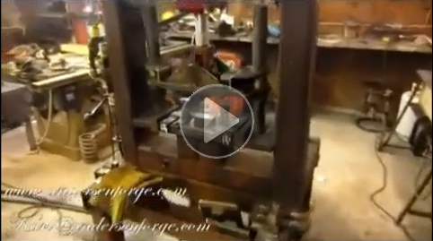 Video: Homemade Hydraulic Press for Knifemaking