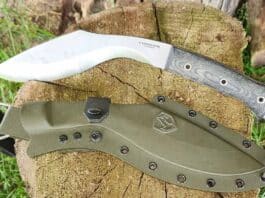 K-Tact Kukri in profile