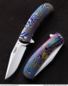 Author of some of the world's smoothest flipper folders, knifemaker Phil Boguszewski has passed away. (Point Seven photo)