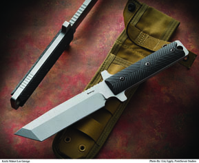 (Les George Marine Corps EOD technician's kit knife. PointSeven image)   