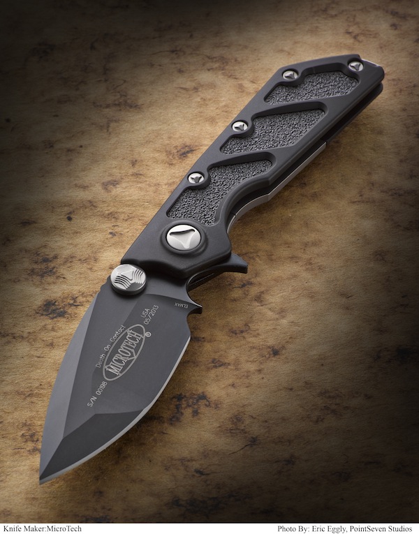 The BLADE Show will have a new Knife Of The Year Award at this year's show, June 6-8 at the Cobb Galleria Centre in Atlanta. This is the BLADE Magazine 2013 Collaboration Of The Year between Microtech and Mick Strider, the D.O.C. (PointSeven photo)
