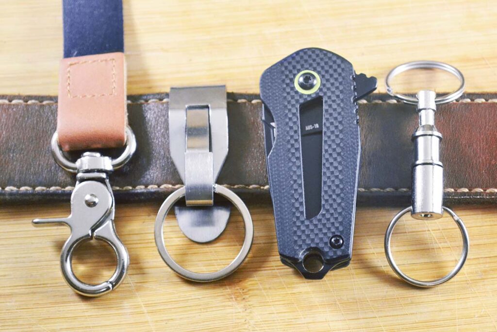 keychain knife carriers