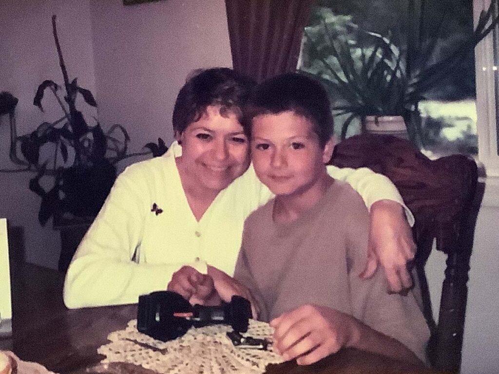 Bob took this picture when he visited Robin and Nico not long after Jimmie Askew passed away. Nico was 10.