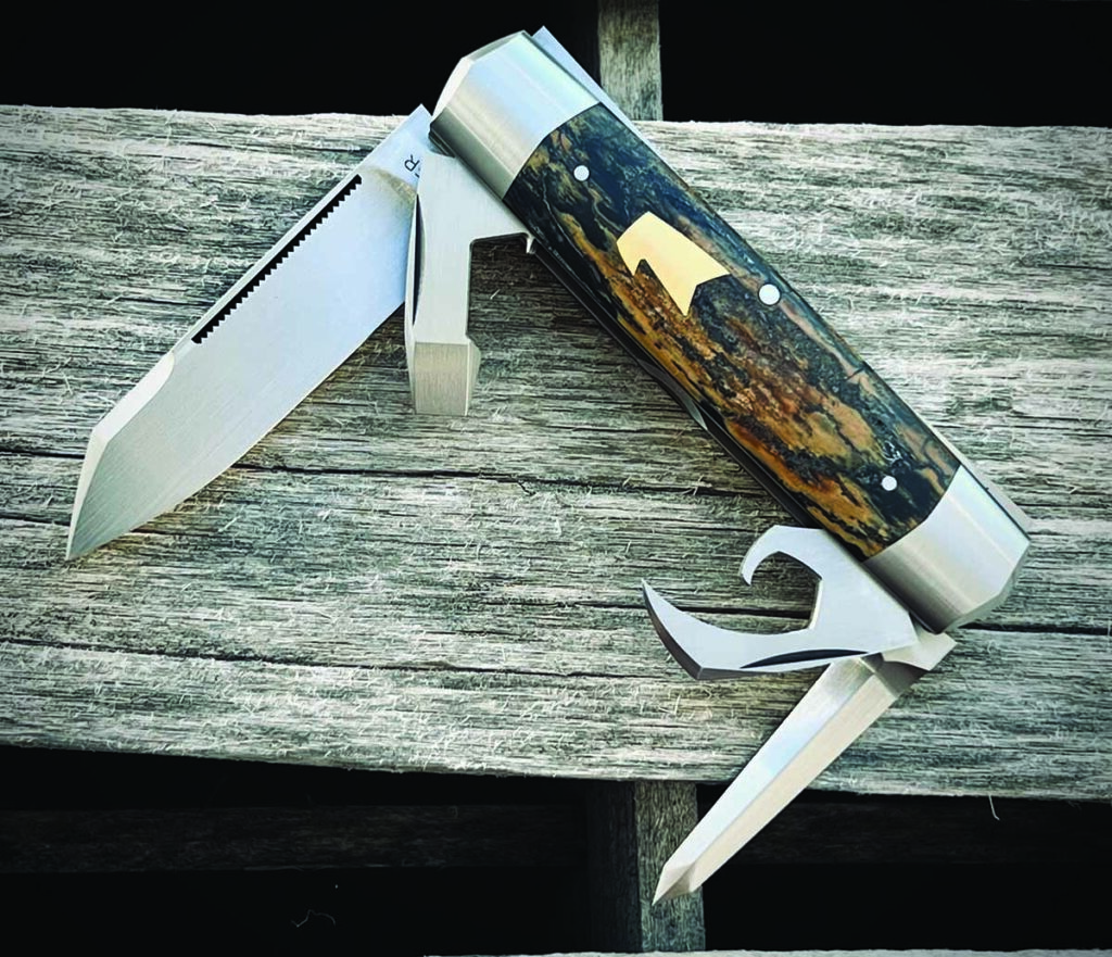 Jared Oeser’s “Eagle” is a four-blade slip joint