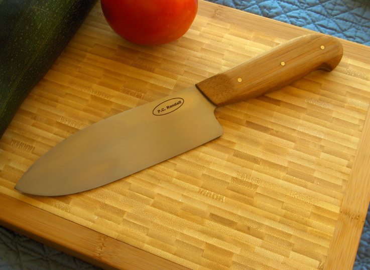 Photos: Bamboo Chef Knife from Patrick Knives
