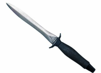 U.S. Military Daggers: Blades That Have Taken Point Designed by Clarence “Bud” Holzmann, the Gerber MK II gained legendary status during the Vietnam War and is still highly sought after today. Its defining feature was its wasp waist, a design adding to its penetration prowess. (Rock Island Auction Company image)