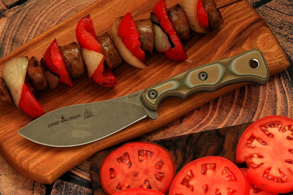Camp Creek combines all the features of a superior hunting knife with impeccable fit and finish