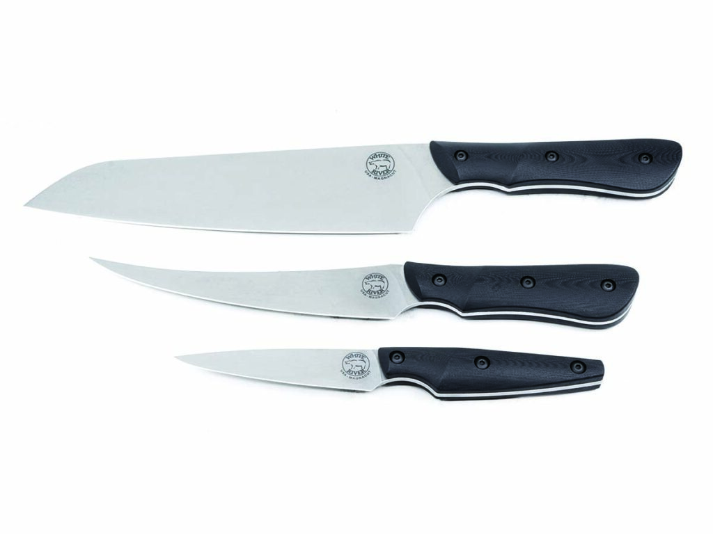 White River Knives S&S 3 Knife Chef Set