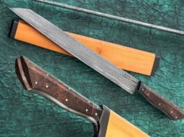 The knife was inspired by the Black Widow Spider