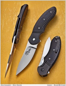 Join Blade Magazine Cutlery Hall-Of-Fame© member Ken Onion and others at The Gathering 5 Labor Day weekend in Las Vegas. (SharpByCoop.com photo)