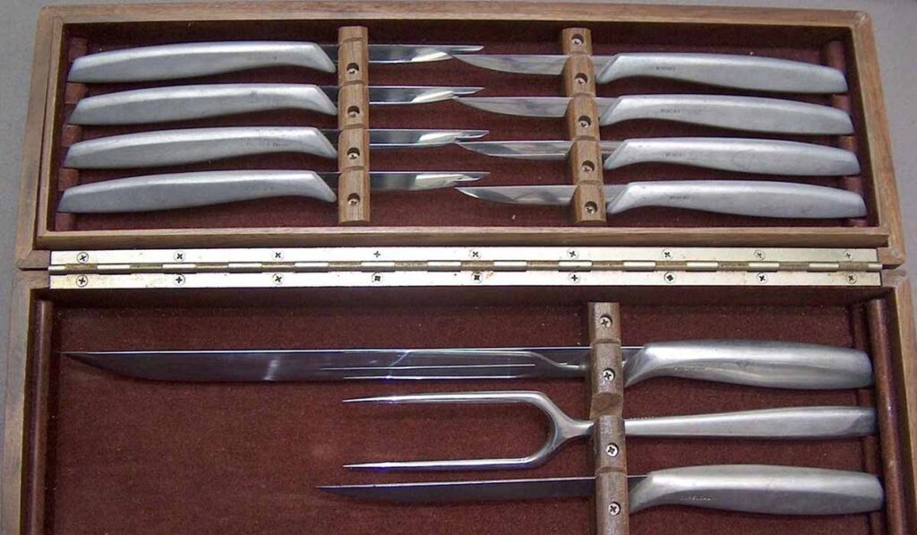 Vintage Gerber Kitchen Knife set