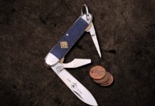 It was a cutlery custom for someone who received a knife as a gift—such as this 2007 official Cub Scout knife by Colonial—to give the presenter a penny in return.