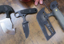 Pistol grip knife handles