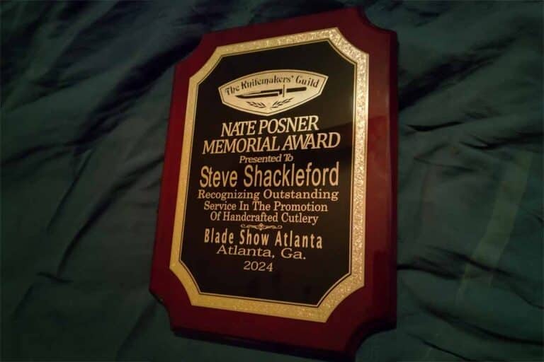 Steve Shackleford Wins Latest Nate Posner Award