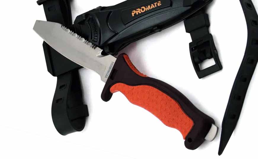 Promate Snorkel SCUBA Knife Titanium