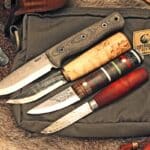 Four stellar puukko knives