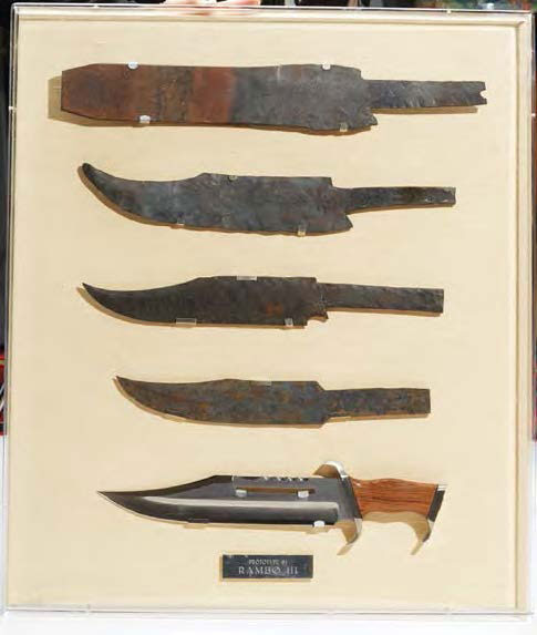 Knife used in Rambo III 3 movie