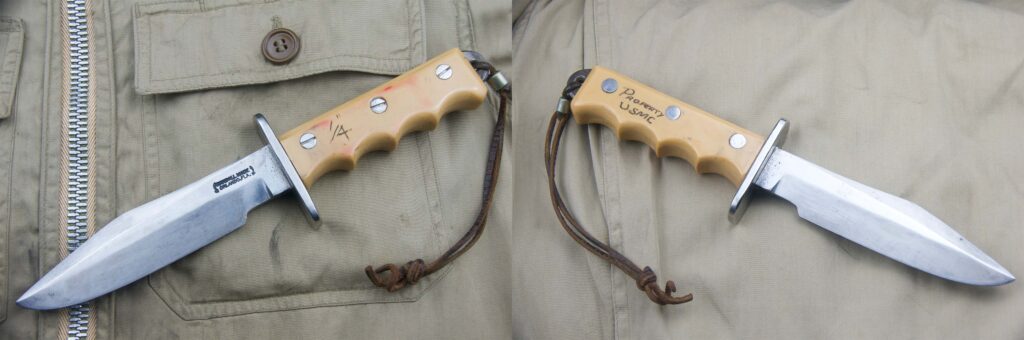 The mark and non-mark sides of a prototype Airman.