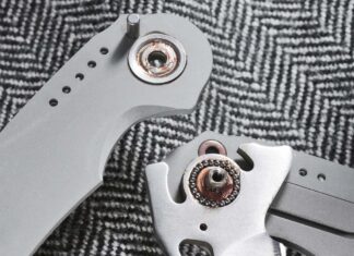 The inner workings of the Ikoma Korth Bearing System, here on the CRKT Sampa. (CRKT image)