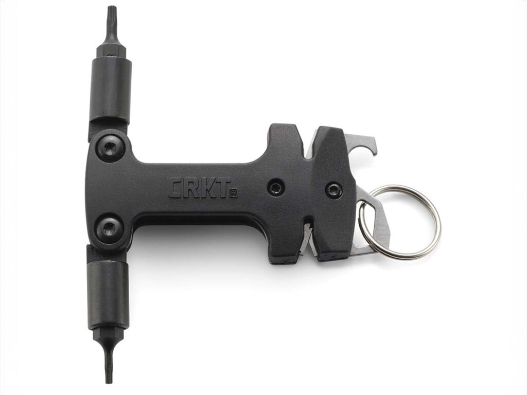 Designed by Tom Stokes, the CRKT Knife Maintenance Tool is two sharpeners and a multi-tool all rolled into one.